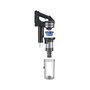 Samsung Jet 75e CompleteClean Aspiradora Escoba 2 en 1 Sin Bolsa - Aspirador Multiciclónico con Batería Ion-Litio para Alfombra y Suelo Duro, Negro y Cromo (VS20B75BCR5)
