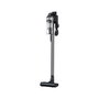 Samsung Jet 75e CompleteClean Aspiradora Escoba 2 en 1 Sin Bolsa - Aspirador Multiciclónico con Batería Ion-Litio para Alfombra y Suelo Duro, Negro y Cromo (VS20B75BCR5)