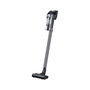 Samsung Jet 75e CompleteClean Aspiradora Escoba 2 en 1 Sin Bolsa - Aspirador Multiciclónico con Batería Ion-Litio para Alfombra y Suelo Duro, Negro y Cromo (VS20B75BCR5)