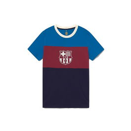 Camiseta de Fútbol de Manga Corta Hombre F.C. Barcelona Tricolor 36