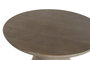 DKD Home Decor Mesita Auxiliar de Metal y Madera Natural y Dorado