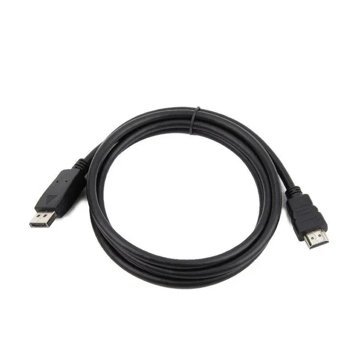 Cable Adaptador DisplayPort a HDMI Macho 1.8m / 1.8 metros Negro - Conecta Fuente DisplayPort a Pantalla HDMI