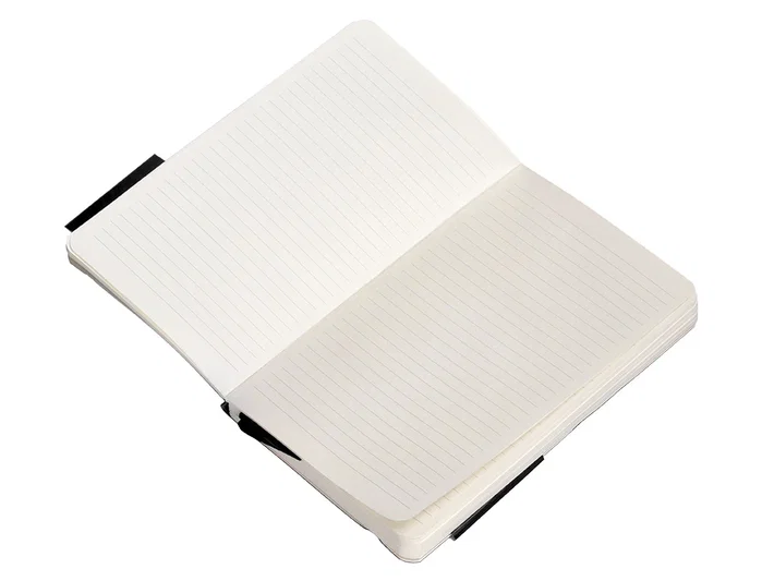 Antartik Cuaderno Antartik Notes Tapa Blanda A6 Rayas Negro 100 Hojas