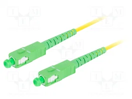 LANBERG Cable de conexión de fibra óptica SC/APC SMF 3m