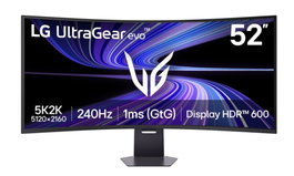 LG UltraGear 52G930B-B Monitor Gaming Curvo 51,6 pulgadas 5K2K 240Hz VA Negro