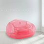 Sillón Hinchable para Piscina Intex Beanless Transparente Rosa 137 x 74 x 127 cm (4 Unidades)