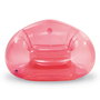 Sillón Hinchable para Piscina Intex Beanless Transparente Rosa 137 x 74 x 127 cm (4 Unidades)