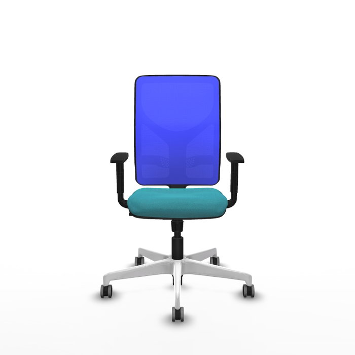 PIQUERAS Y CRESPO Silla de oficina Motilla con mecanismo Sincro, Azul y Turquesa PIQUERAS Y CRESPO Silla de oficina Motilla con mecanismo Sincro, Azul y Turquesa