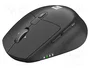 NATEC Kite Ratón de Oficina Inalámbrico RF + Bluetooth Negro