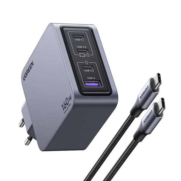 Ugreen Nexode Pro Cargador GaN 160W con USB-C y PD 3.1