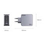 UGREEN Nexode Pro 160W Cargador GaN con Cable USB-C, Negro/Gris, Interior