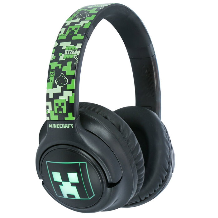 OTL TECHNOLOGIES Auriculares inalámbricos LED Minecraft