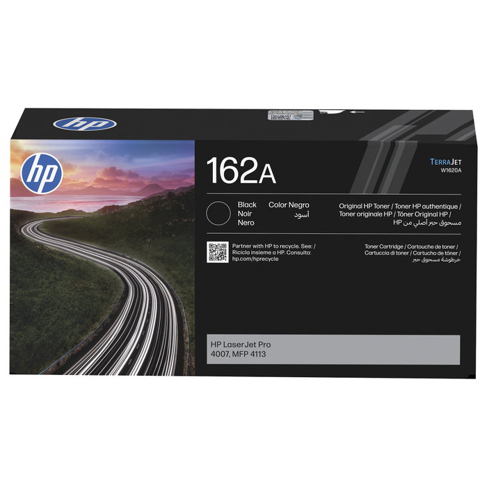 HP Cartucho de tóner 162A W1620A Negro HP Cartucho de tóner 162A W1620A Negro
