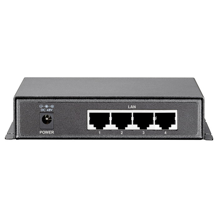 Level One Switch Gigabit Ethernet PoE GEP-0520 5x GE 4xPoE+ 61.6W Level One Switch Gigabit Ethernet PoE GEP-0520 5x GE 4xPoE+ 61.6W