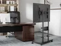 Equip Soporte de suelo con ruedas 650635 para pantallas de 50'' a 90''