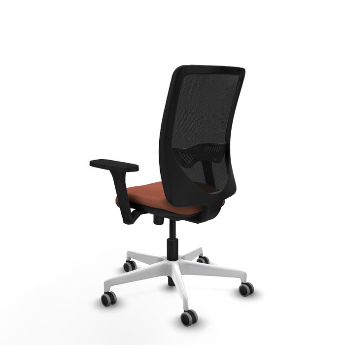 PIQUERAS Y CRESPO Silla de oficina Zulema con mecanismo Sincro, Marrón y Negro PIQUERAS Y CRESPO Silla de oficina Zulema con mecanismo Sincro, Marrón y Negro