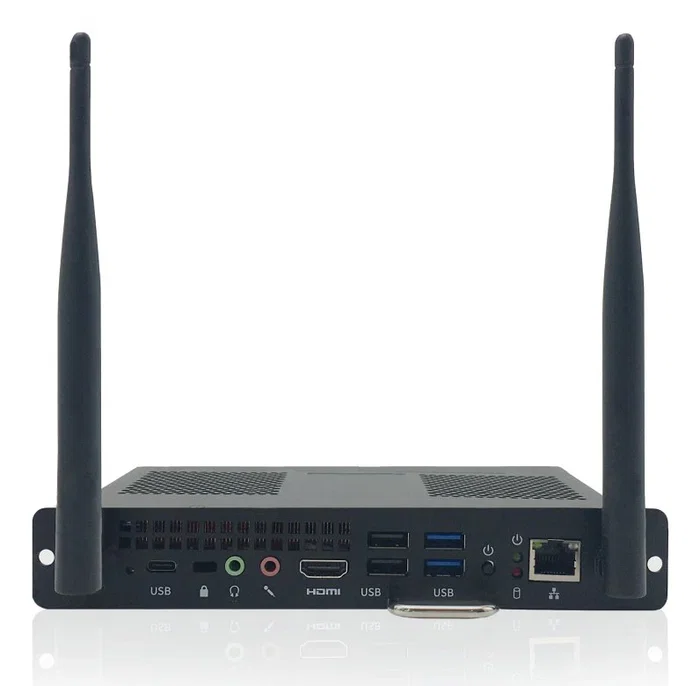 Newline WB7C120U Mini PC Slim PC Negro, Intel Core i7-8565U, 16 GB RAM DDR4, 256 GB SSD, Windows 10 Pro, Wi-Fi 5, Bluetooth 4.2, Intel UHD Graphics