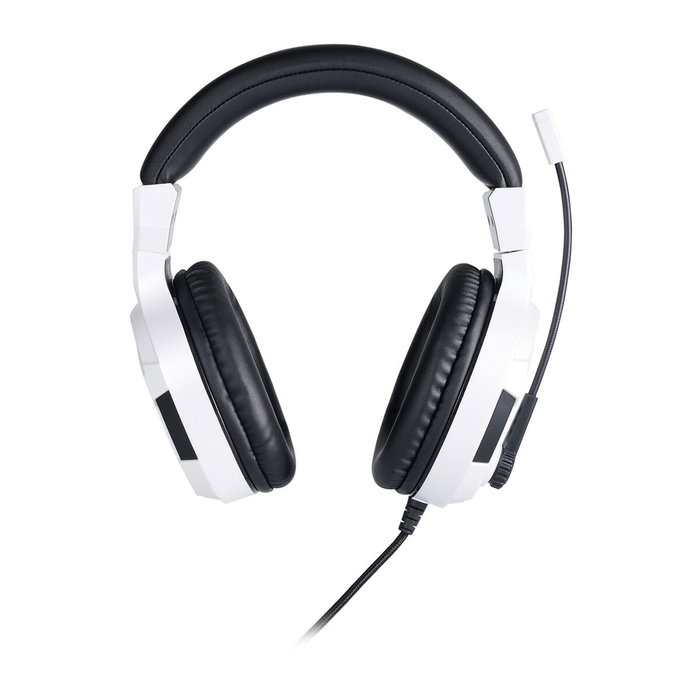 Auriculares con Micrófono Gaming Big Ben Interactive PS4OFHEADSETV3WHITE Blanco Negro/Blanco