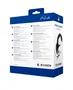 BIG BEN PS4OFHEADSETV3 Auriculares Gaming para PS4 con Micrófono Boom Alámbrico Diadema Supraaural Color Negro y Blanco