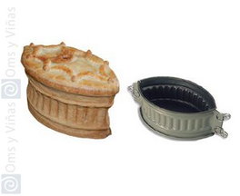 Molde para paté oval 24 cm