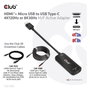 Club 3D CAC-1336 Adaptador HDMI + MicroUSB a USB-C 4K120Hz