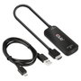 Club 3D CAC-1336 Adaptador HDMI + MicroUSB a USB-C 4K120Hz