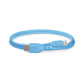 RODE SC21 Cable de Accesorios Lightning 30cm para Micrófonos USB-C a iOS MFi (Azul)