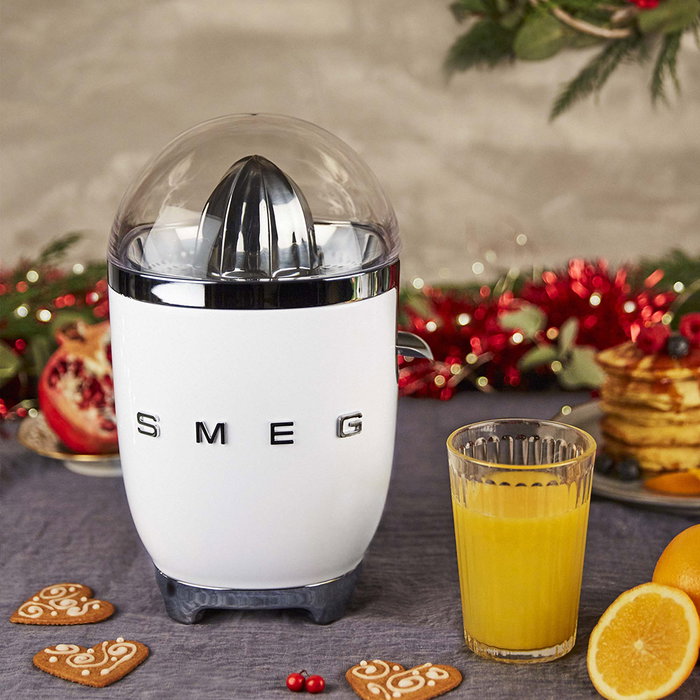 Smeg CJF11WHEU Exprimidor de cítricos Blanco Acero inoxidable 70 W Smeg CJF11WHEU Exprimidor de cítricos Blanco Acero inoxidable 70 W