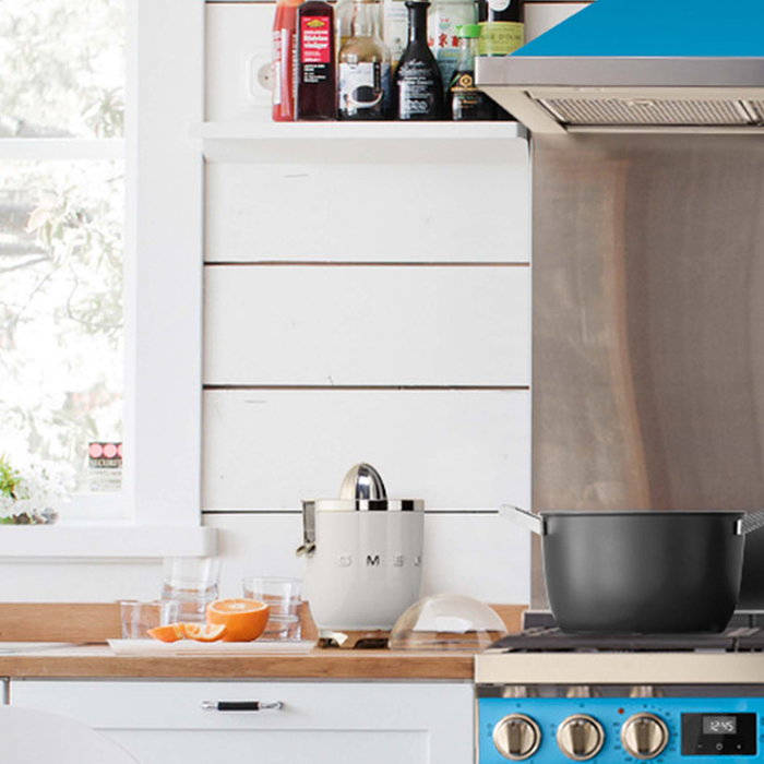 Smeg CJF11WHEU Exprimidor de cítricos Blanco Acero inoxidable 70 W Smeg CJF11WHEU Exprimidor de cítricos Blanco Acero inoxidable 70 W