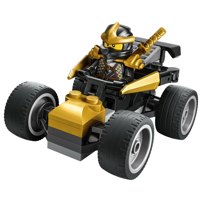 LEGO 30723 NINJAGO Ninja Coles Flitzer Polybag Set de Construcción 39 Piezas, Coche de Cole, Edad 6+