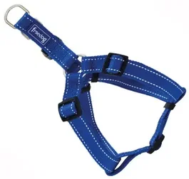 Freedog Arnés Tipo A Nylon Reflect Azul 25 mm X 70-90 cm