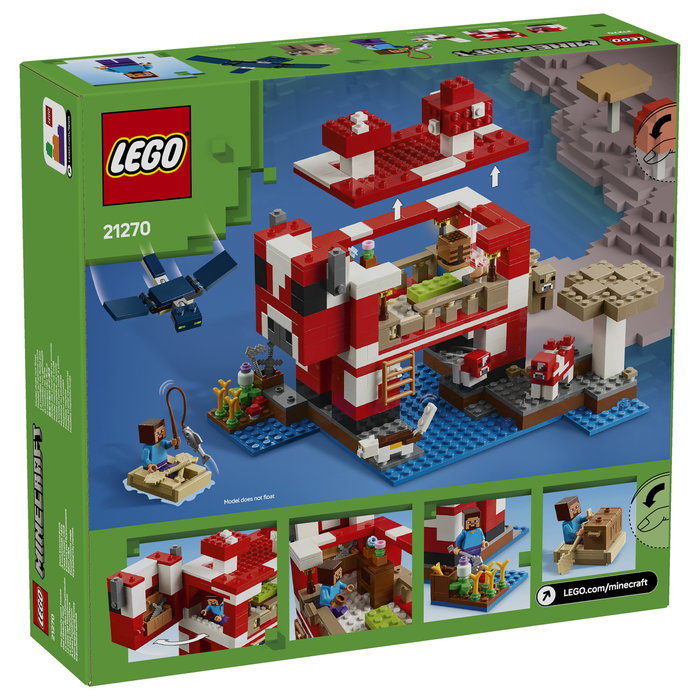 LEGO Minecraft La Casa-Champiñaca 21270 LEGO Minecraft La Casa-Champiñaca 21270