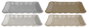 DKD Home Decor Bandeja de Decoración MDF 18,5x12x2 cm Surtido de 4 Colores