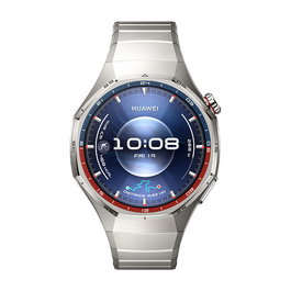 HUAWEI WATCH GT6 PRO 46mm - Reloj Inteligente con AMOLED, GPS, Titanio, Correa de Fluoroelastómero, Batería 867 mAh, 64 GB, Modelo Atum-B29M