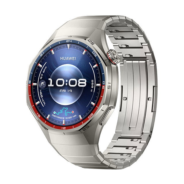 HUAWEI WATCH GT6 PRO 46mm - Reloj Inteligente con AMOLED, GPS, Titanio, Correa de Fluoroelastómero, Batería 867 mAh, 64 GB, Modelo Atum-B29M