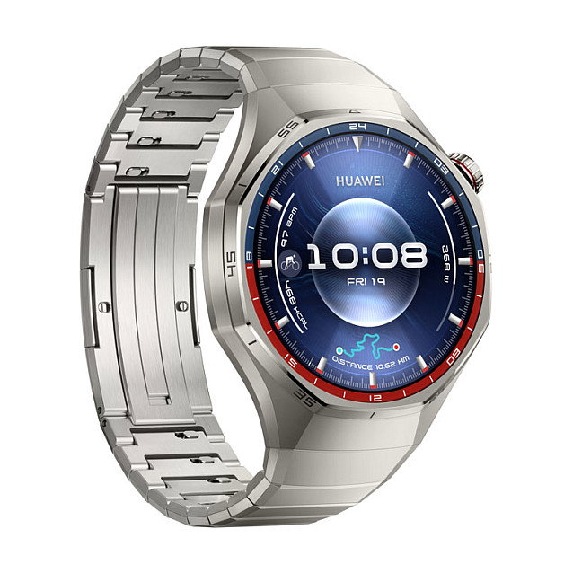 HUAWEI WATCH GT6 PRO 46mm - Reloj Inteligente con AMOLED, GPS, Titanio, Correa de Fluoroelastómero, Batería 867 mAh, 64 GB, Modelo Atum-B29M