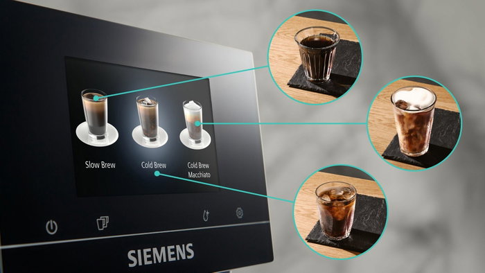 Siemens EQ.700 classic TP715D01 Cafetera superautomática Gris Siemens EQ.700 classic TP715D01 Cafetera superautomática Gris