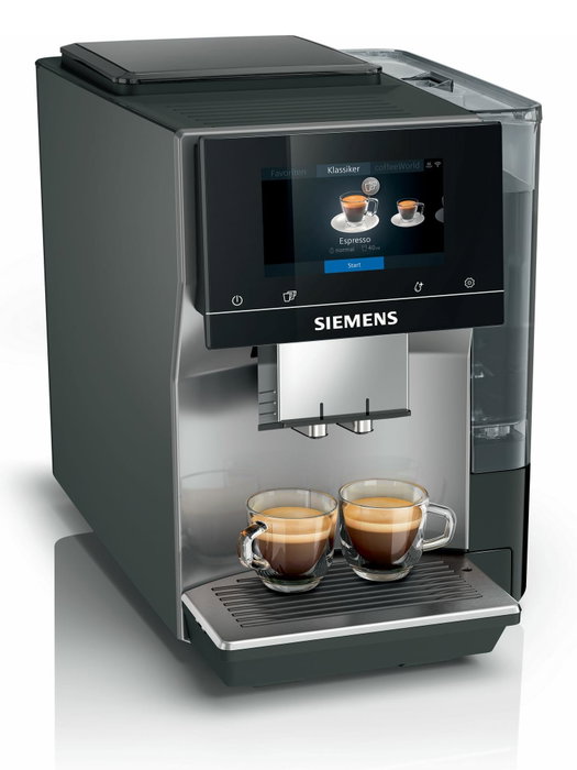 Siemens EQ.700 classic TP715D01 Cafetera superautomática Gris Siemens EQ.700 classic TP715D01 Cafetera superautomática Gris