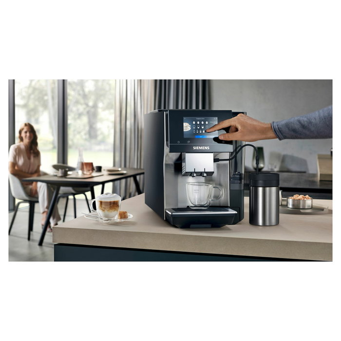 Siemens EQ.700 classic TP715D01 Cafetera superautomática Gris Siemens EQ.700 classic TP715D01 Cafetera superautomática Gris