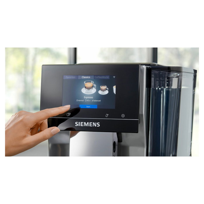 Siemens EQ.700 classic TP715D01 Cafetera superautomática Gris Siemens EQ.700 classic TP715D01 Cafetera superautomática Gris