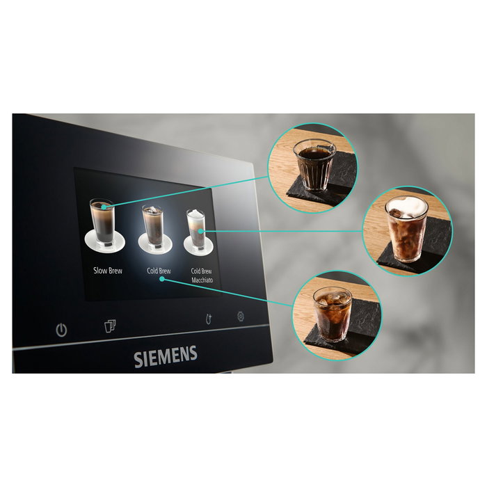 Siemens EQ.700 classic TP715D01 Cafetera superautomática Gris Siemens EQ.700 classic TP715D01 Cafetera superautomática Gris