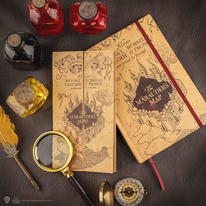 Cinereplicas Harry Potter Libreta A5 Marauder's Map