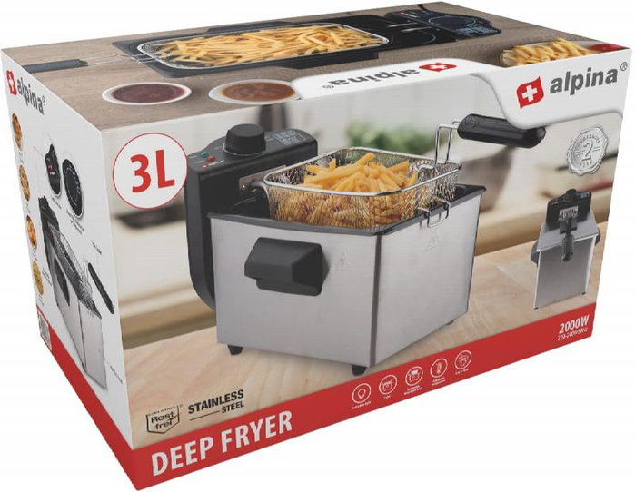 OTROS Freidora de aceite 3L 2000W