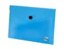 Liderpapel Carpeta dossier con broche azul translúcido DIN A6