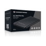 Conceptronic HDE02B Caja de disco duro 2.5 pulgadas USB-C 3.1 Negra