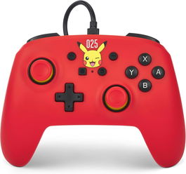 Mando Gaming Powera NSGP0200-01 Rojo Nintendo Switch