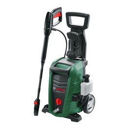 Bosch UniversalAquatak 135 Hidrolimpiadora Eléctrica a Presión, 135 bar, 410 l/h, Manguera 7 m, Compacta, Negro/Verde