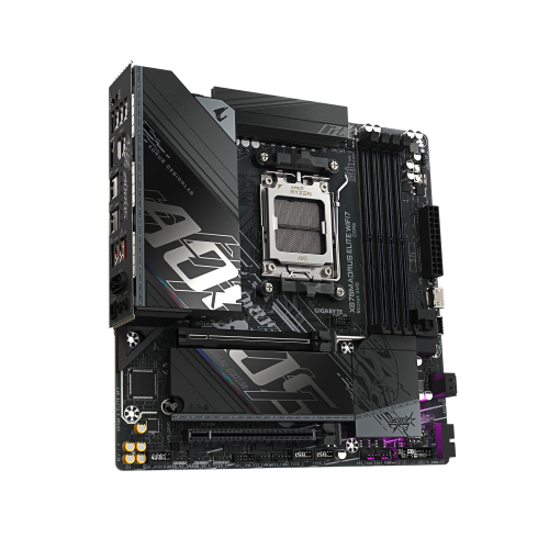 Gigabyte X870M AORUS ELITE WIFI7 Micro ATX DDR5 AMD X870 Gigabyte X870M AORUS ELITE WIFI7 Micro ATX DDR5 AMD X870