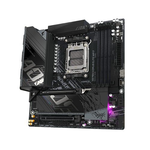 Gigabyte X870M AORUS ELITE WIFI7 Micro ATX DDR5 AMD X870 Gigabyte X870M AORUS ELITE WIFI7 Micro ATX DDR5 AMD X870