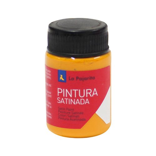 la Pajarita Témpera Escolar Satinada Naranja Calabaza 35ml L-31